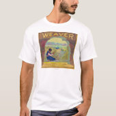Weaver Oranje LabelPiru, CA T-shirt (Voorkant)