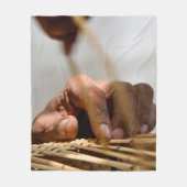 Weaver's Hand Fleece Deken (Voorkant)