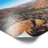 Weavers Needle - landschap Arizona | Fotoafdrukken Foto Afdruk (Hoek)