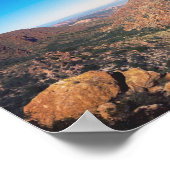 Weavers Needle - landschap Arizona | POSTER (Hoek)