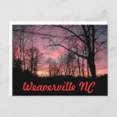 Weaverville NC Briefkaart (Voorkant)