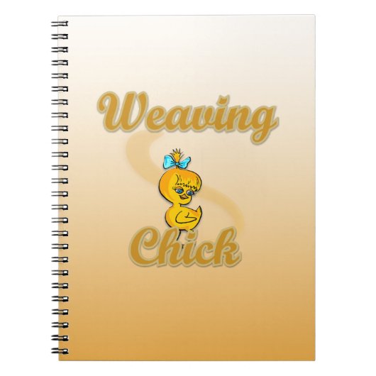 Weaving Chick Notitieboek (Voorkant)