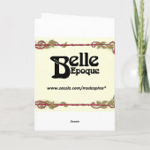 Weaving Woman Kaart (Achterkant)