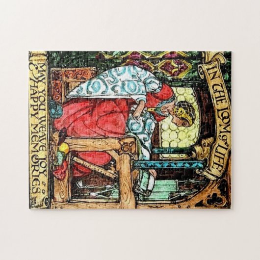 Weaving Woman Legpuzzel (Horizontaal)