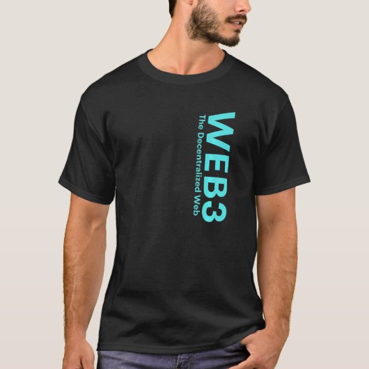 WEB3 Crypto Internet3 0 Blockchain NFT DeFi Metave T-shirt (Voorkant)