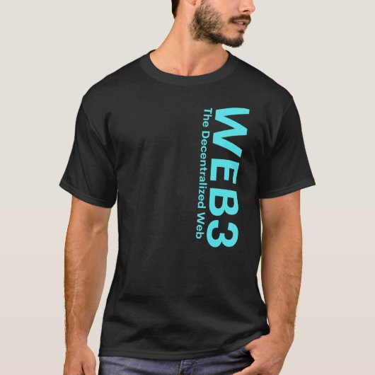 WEB3 Crypto Internet3 0 Blockchain NFT DeFi Metave T-shirt (Voorkant)