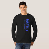 Web3 Ontwikkelaar Gedecentraliseerde Cryptocurrenc T-shirt (Voorkant volledig)