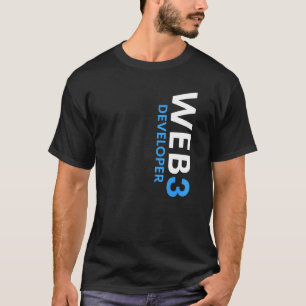 Web3 Ontwikkelaar Gedecentraliseerde Cryptocurrenc T-shirt