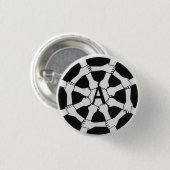 Web a logo ronde button 3,2 cm (Voorkant /achterkant)