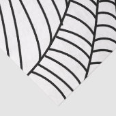 Web Black and White Spider Tissuepapier (Detail)