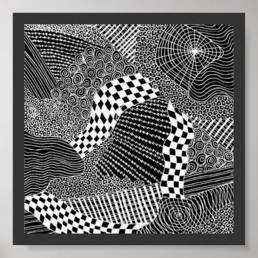 Web Black van weduwen Poster (Voorkant)