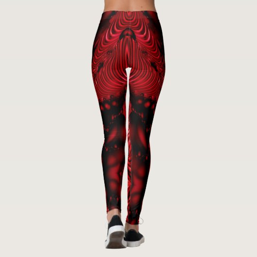 Web Bloed Leggings (Achterkant)