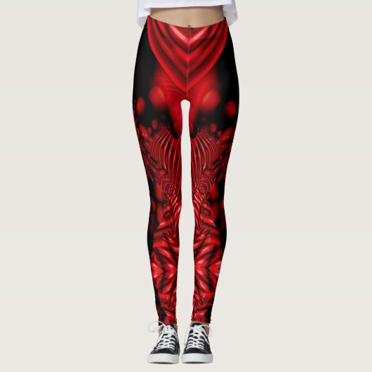 Web Bloed Leggings (Voorkant)