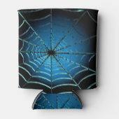 Web Cool Blue Spider Blikjeskoeler (Voorkant)