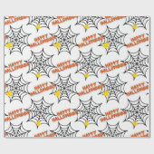 Web Cool Halloween Spider Cadeaupapier (Vlak)