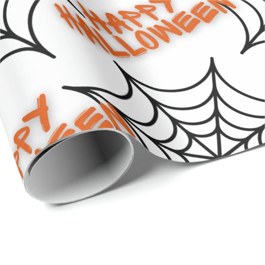 Web Cool Halloween Spider Cadeaupapier (Rol Hoek)