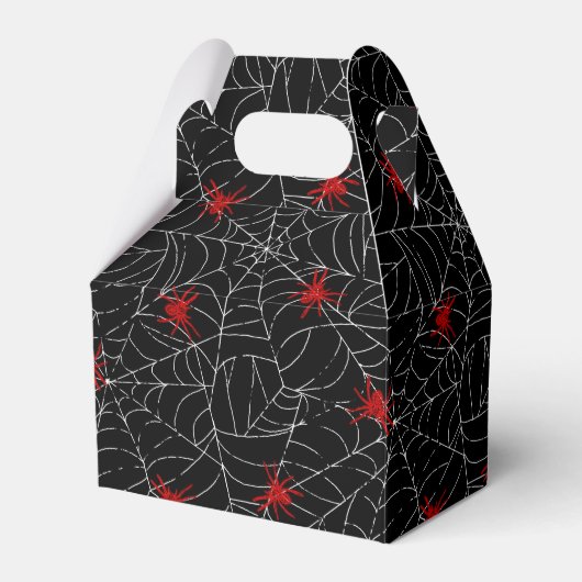 Web Creepy Halloween Spider Bedankdoosjes (Voorkant Zijde)