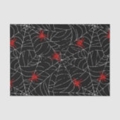 Web Creepy Halloween Spider Tissuepapier (Voorkant)