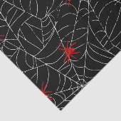Web Creepy Halloween Spider Tissuepapier (Detail)