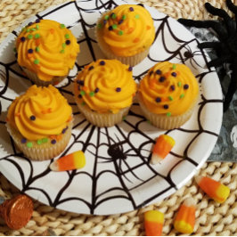 Web Creepy Spider Papieren Bordje