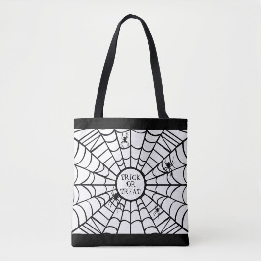 Web Creepy Spider Tote Bag (Voorkant)