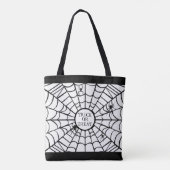 Web Creepy Spider Tote Bag (Achterkant)