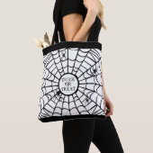 Web Creepy Spider Tote Bag (Dichtbij)