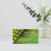 Web Design-1 het malplaatje Bedrijfs van de Kaart Visitekaartje (Staand voorkant)