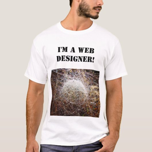 Web Design T Shirt (Voorkant)
