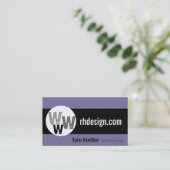 Web Design Visitekaartjes (Staand voorkant)