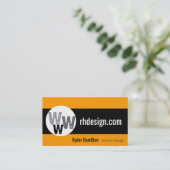 Web Design Visitekaartjes (Staand voorkant)