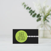 Web Design Visitekaartjes (Staand voorkant)