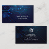 Web Designer Internet Circuits Visitekaartje (Voorkant / Achterkant)