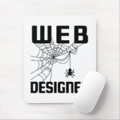 Web Designer Ontwerp Website Ontwikkelaar Spin Muismat (Met muis)