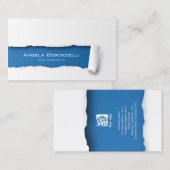 Web Designer Visitekaartje Geript Papier (Voorkant / Achterkant)