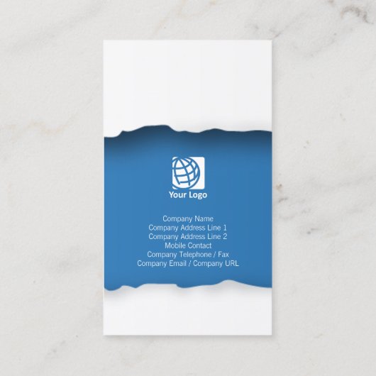 Web Designer Visitekaartje Geript Papier (Achterkant)