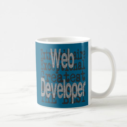 Web Developer Extraordinaire Koffiemok (Rechts)