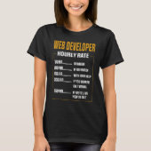 Web Developer Gezegde Web Developer T-shirt (Voorkant)