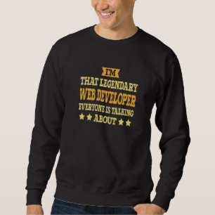 Web Developer Job Title Employee Worker Web Deving Trui