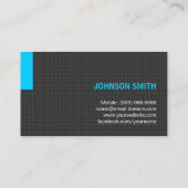 Web Developer - Multiple Purpose Blue Visitekaartje (Achterkant)