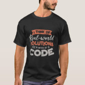 Web Developer Website Development IT Programmer T-shirt (Voorkant)