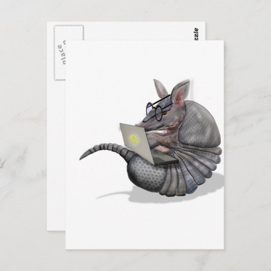 Web dillo briefkaart (Voorkant / Achterkant)