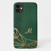 Web Gold en Green Oerwoud Case-Mate iPhone Case (Achterkant)