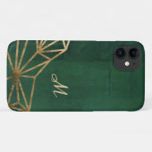 Web Gold en Green Oerwoud Case-Mate iPhone Case (Achterkant (horizontaal))