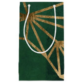 Web Gold en Green Oerwoud Klein Cadeauzakje (Voorkant)