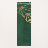 Web Gold en Green Oerwoud Yogamat (Voorkant)