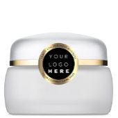 Web Golden Modern van het Web van de Naam van de d Ronde Sticker