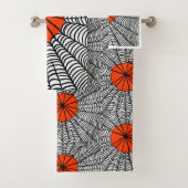 Web Halloween Spider Bad Handdoek (Insitu)