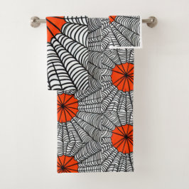 Web Halloween Spider Bad Handdoek