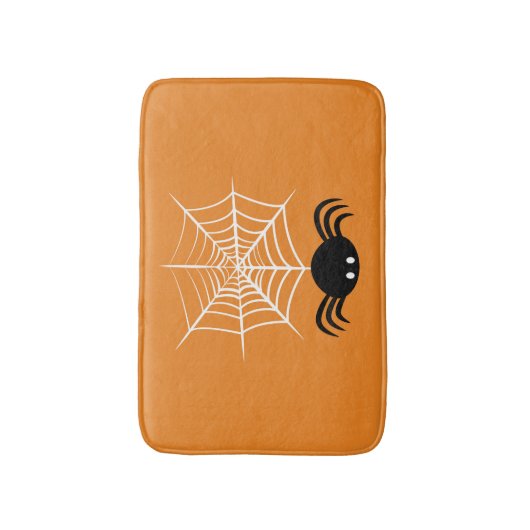 Web Halloween Spider Badmat (Voorkant Verticaal)